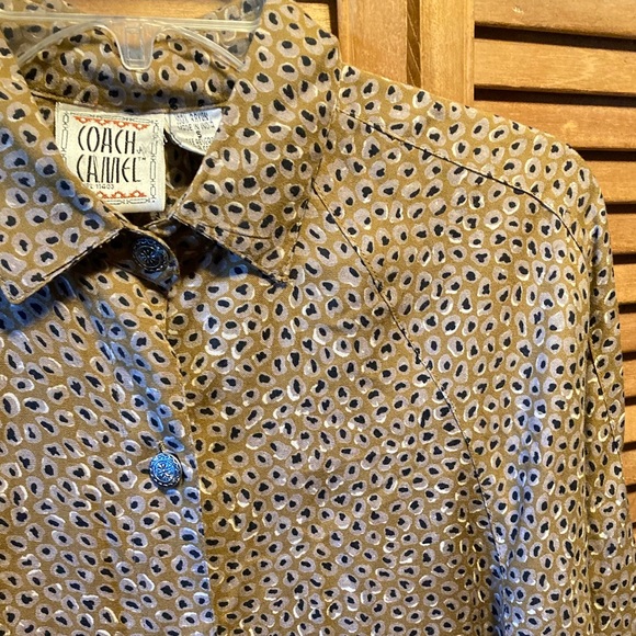 Vintage Coach Camel Graphics Print Skorts/Shorts - Picture 4 of 12